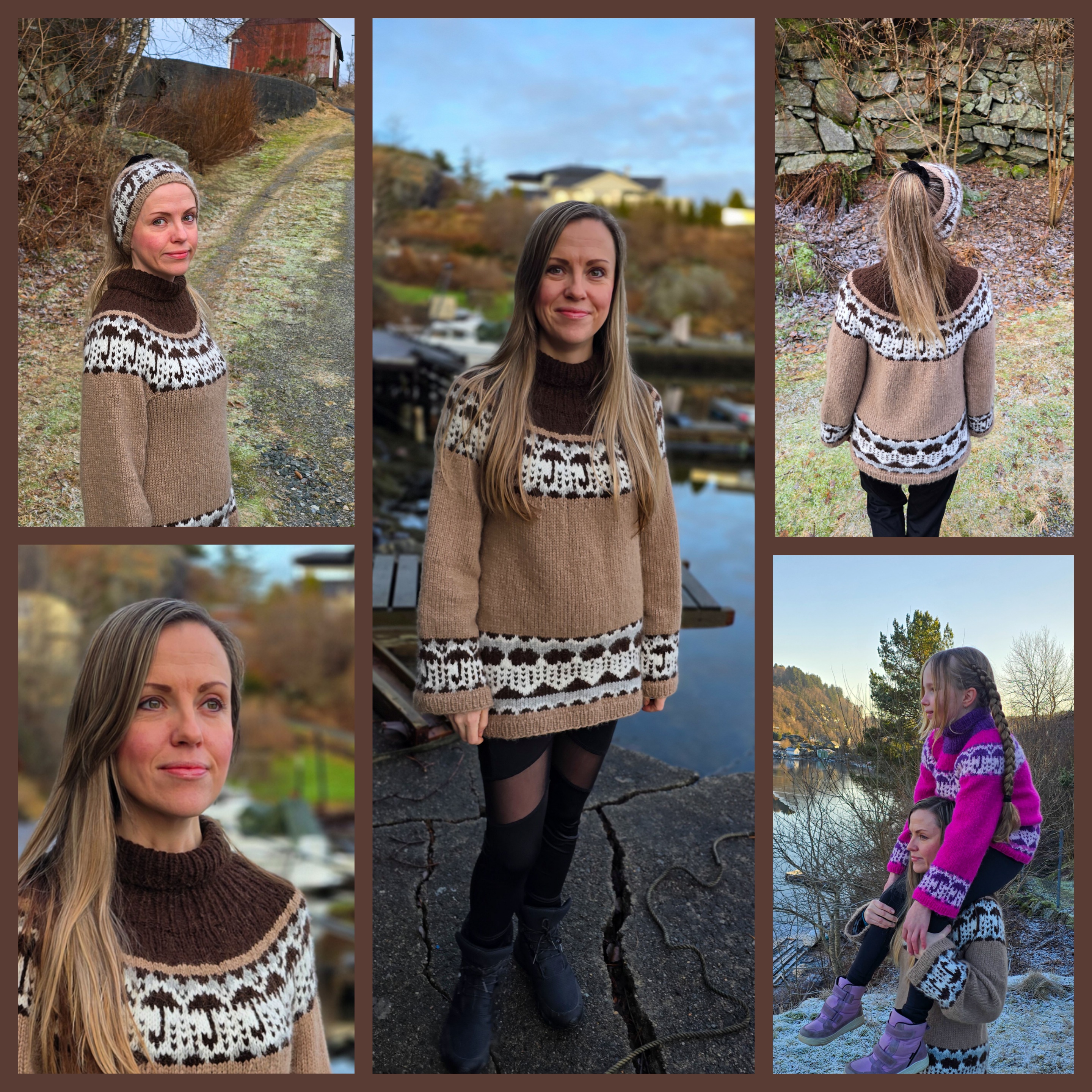 Vestlandsvær genser